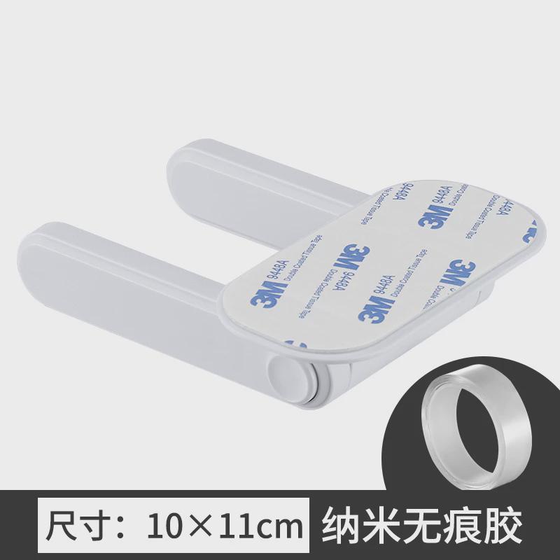 6E3X阻门器独居防开门防盗顶门器免打孔把手门档儿童锁堵门器低门