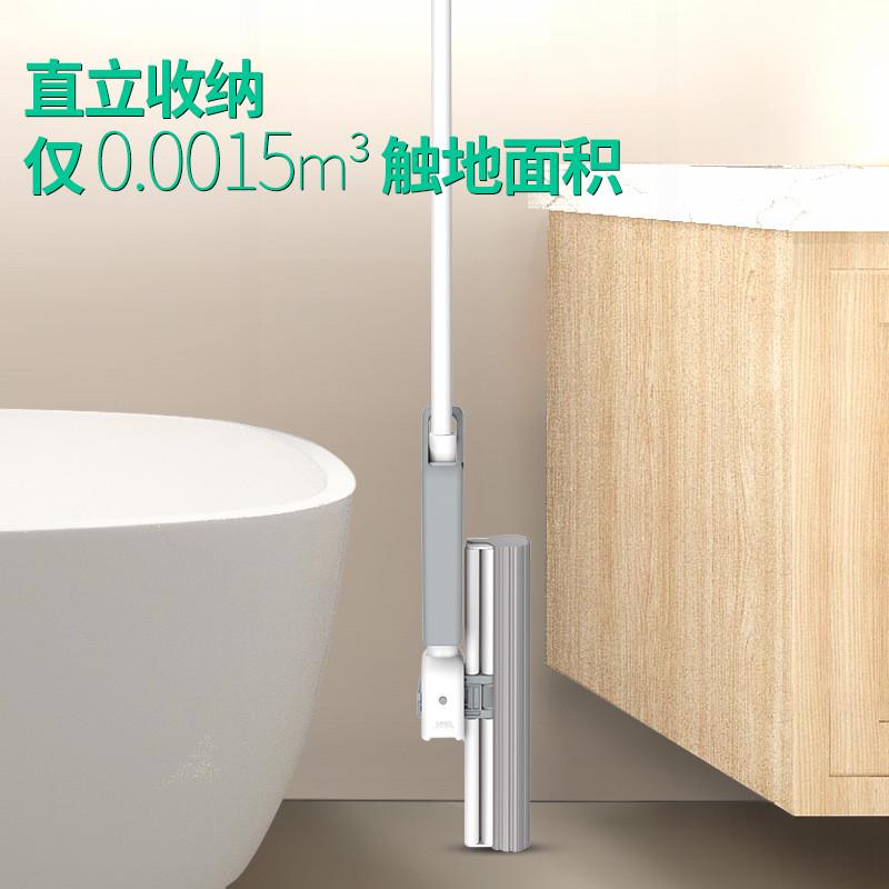 海绵地挤水大号胶棉拖把头家用滚轮式懒人吸水海绵拖把免手洗拖布