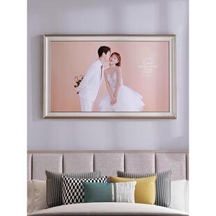 BC10婚纱照相框放大尺寸结婚照九宫格照片打印加相框挂墙免打孔