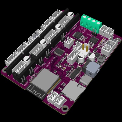 3D打印机控制板主板CNC控制板esp32grbl激光写字机运动控制卡