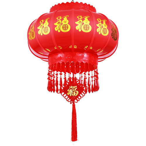 充电式遥控led七彩旋转灯笼走马灯阳台大门口户外防水太阳能光控