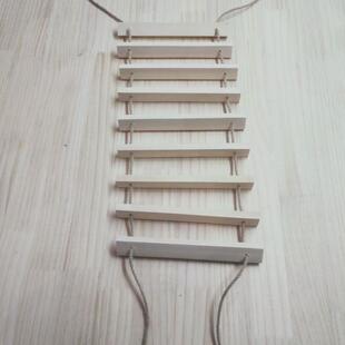 宠物楼梯爬梯实木猫软绳梯爬架猫吊床猫窝麻绳软梯猫吊桥猫梯子批