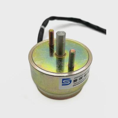 电脑剪线机圆形制动电磁铁5726大推力直流DC60V推拉式电磁铁厂家