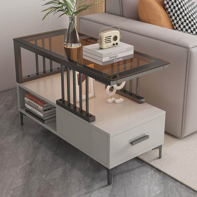 轻奢沙发边几客厅家用现代简约可侧茶几小户型角几移动边柜茶水柜