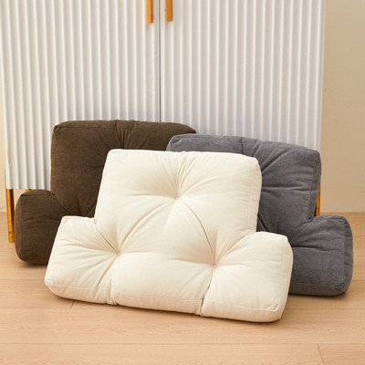 办公室护腰靠背垫靠枕碎久坐椅子学生宿舍一体腰枕充腰靠海绵