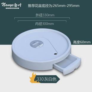 接水盘带轮移动花盆底直销 万向轮可移动花盆托盘带橡胶轮带抽屉式