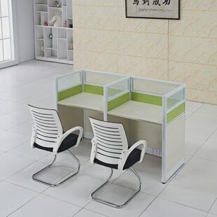 电话销售办公小卡位组合职员桌4/6/8人电脑桌椅屏风公司员工位