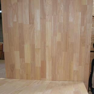 橡胶木北美红木板片直拼板原木大板桌面板隔板装修板橡实木板