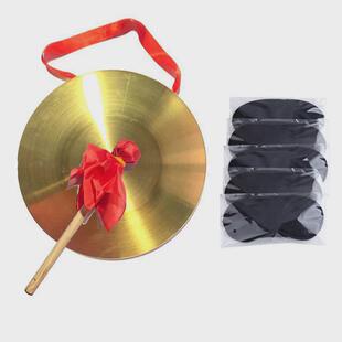蒙眼敲锣亲子游戏活动道具户外团建拓展团队年会趣味运动会器材