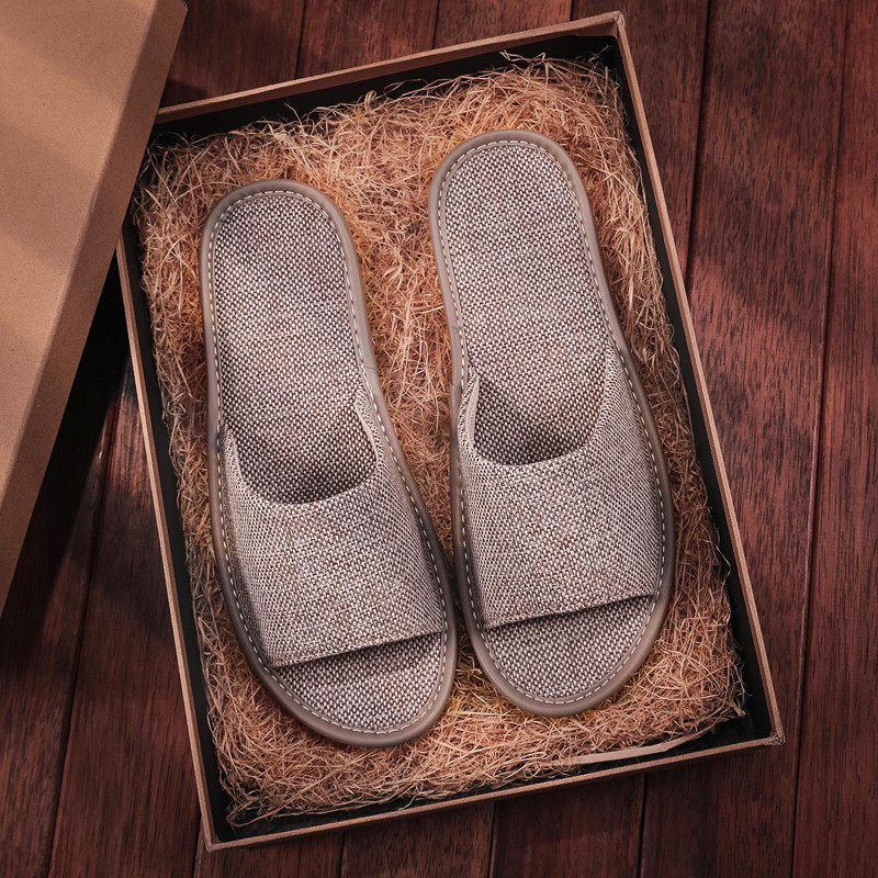 韩版拖鞋女夏室内防滑软底家居家用布艺亚麻凉拖鞋男防臭四季,居家布艺,居家凉拖/凉鞋,淘宝优惠券,粉丝福利购,淘宝优惠卷
