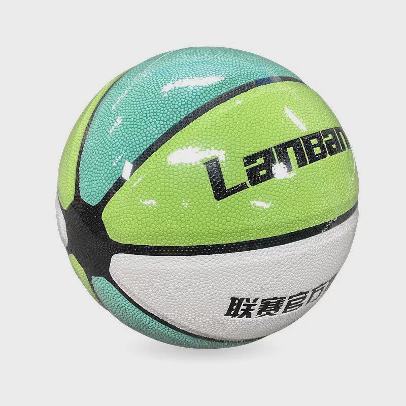 新款蓝邦7号篮球pu篮球7手感吸汗片软室内外训练比赛学生耐打篮球