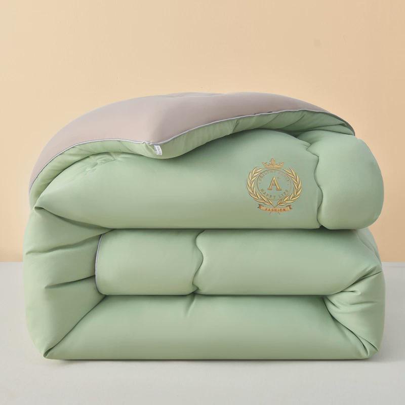 冬季加厚保暖亲纤维被子秋冬单双人宿舍保暖被芯家用大豆肤冬被