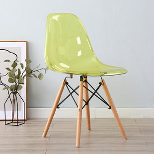 北欧现代简约网红椅塑料椅创意艺术家用餐椅靠背甜品奶茶店椅子