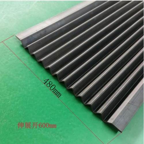 防撞墙波纹橡胶条波浪式胶条压条风琴胶条伸缩缝止水带止水