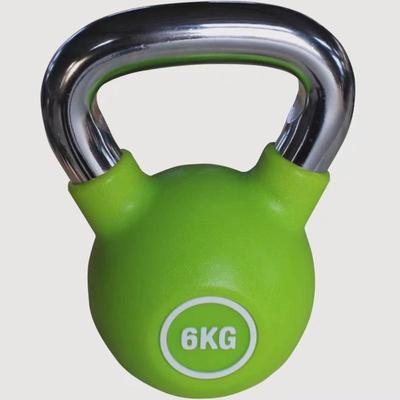 pu彩色壶铃球爆发力练训练健身器材提壶哑铃女士瘦臂男士竞技臂肌