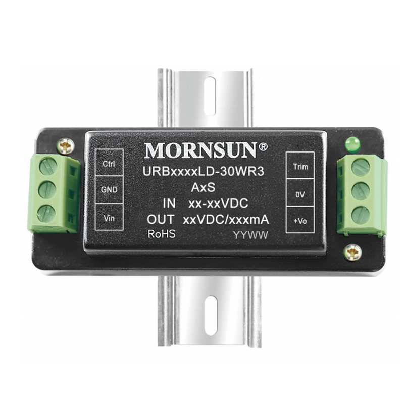 URA2405LD-30WR3A4S金升阳9~36V输入30W隔离稳压±5V输出模块电源