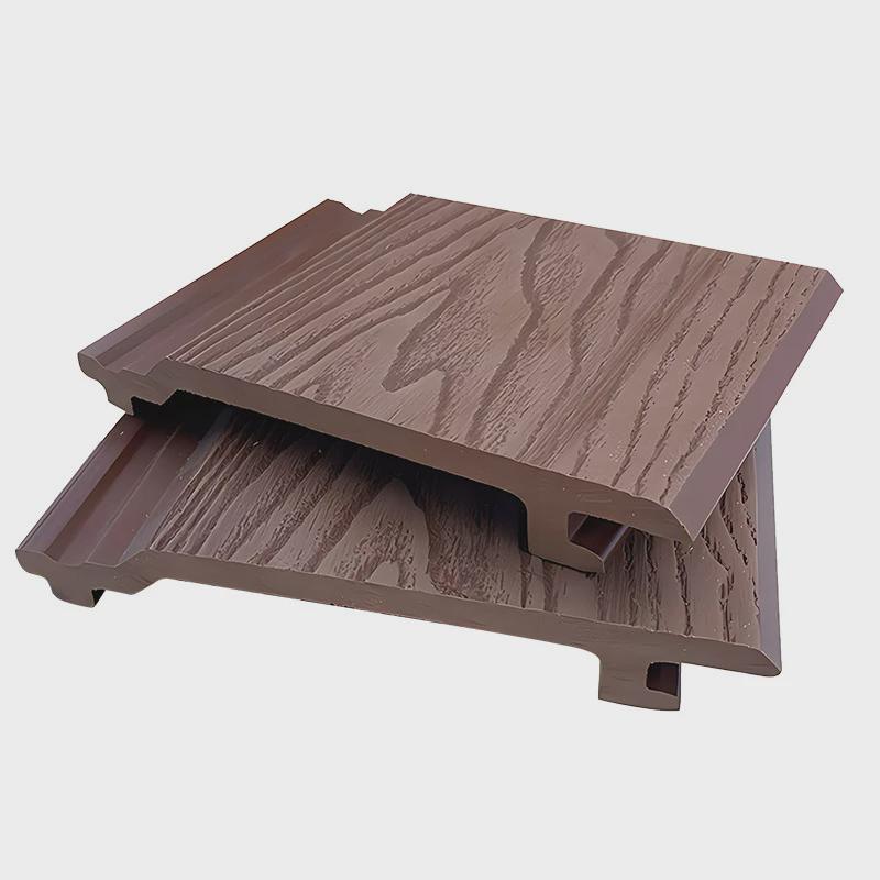 塑木方孔装修外墙板塑木围挡墙板建筑别墅外墙装饰板户外塑木围栏