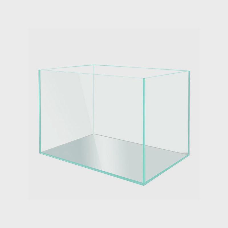 金晶五线客厅小型桌面裸缸超白玻璃鱼缸水草缸家用乌龟缸60水族箱