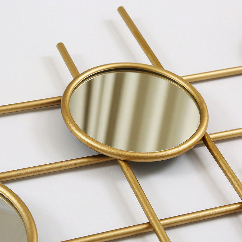 简约金属壁挂餐厅客厅沙发背景墙壁饰玄关创意镜面铁艺装饰挂件,家居饰品,壁饰,淘宝优惠券,粉丝福利购,淘宝优惠卷