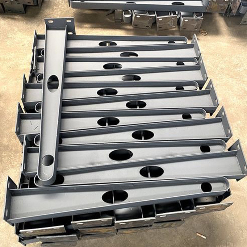 源头厂家雨棚牛脚支架汽车膜结构钢架批发小区支架遮阳雨棚防晒