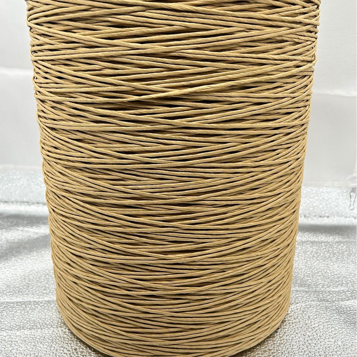 现货批发单股细纸绳1mm-5mm白色吊牌绳工艺编织绳用酒类捆扎食品