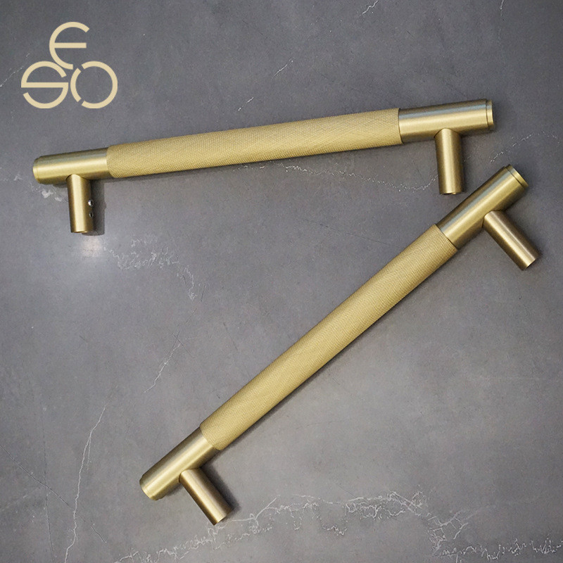 【厂家直供把手黄铜实木门拉手轻奢风酒店厢房推拉玻璃门大门】