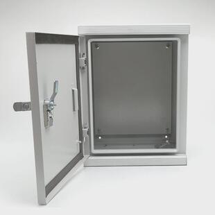 供应眉头带豪华型外铰链高档基业箱ab403锁300*400*200控制配电箱