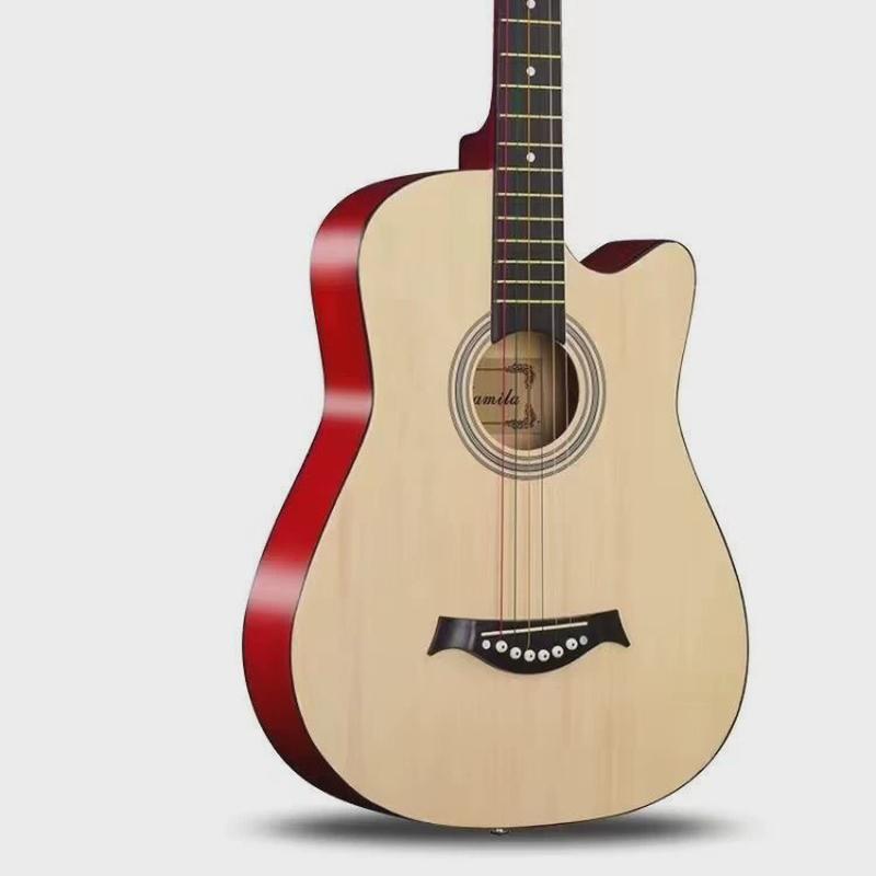 41寸单板民谣吉他初学者38寸木吉他新手入门成人吉它学生男女乐器