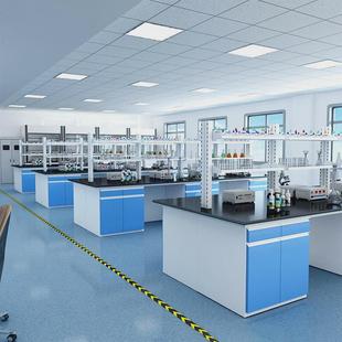 实验室工作台全钢木实验台化验室操作台试验边台钢中央台通风橱柜