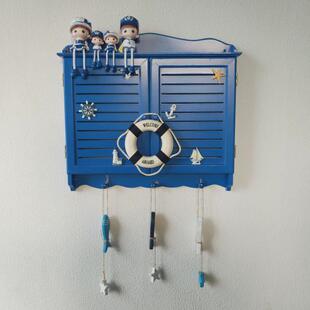 xyt地中海装饰画百叶窗电表箱遮挡箱风格壁饰配电箱装饰盒电表箱