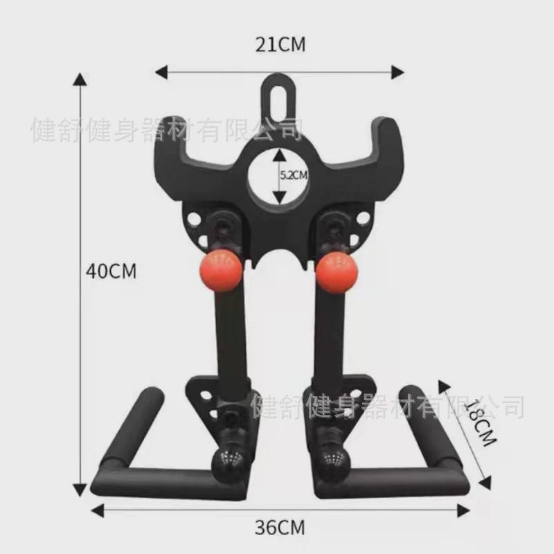 JS-PT9003练背八件套拉背把手高位下拉划船龙门架背阔肌训练杆器