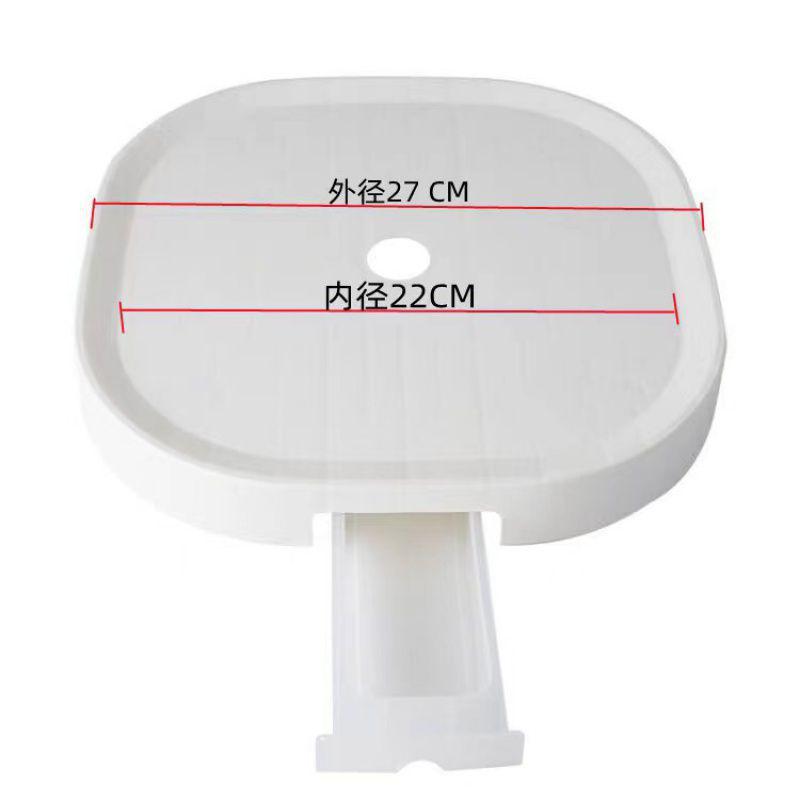 移动滚轮花盆托盘带轮底座加厚树脂万向轮可刹车带接水抽屉盒