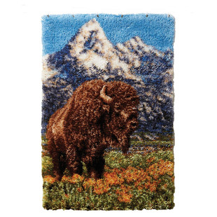 简约客厅地毯地毯卫生间diy十字绣浴室防滑垫绣段段绣毛线绣