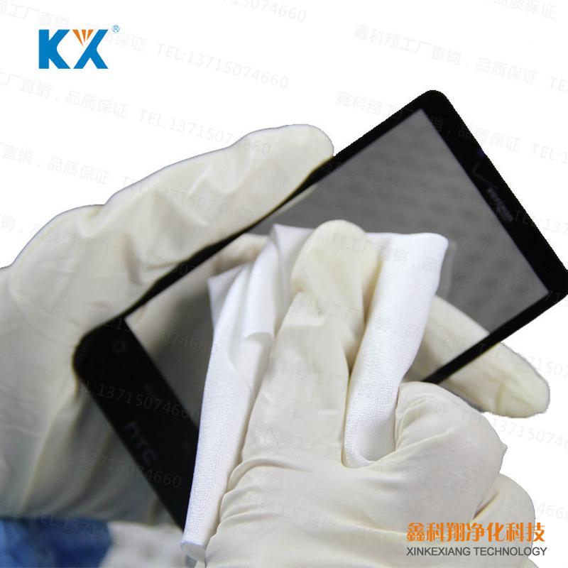 热销厂家直销kx-4009超细9*9英寸屏幕光学镜片电子防静电擦拭布无