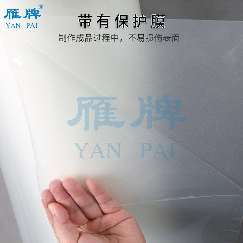 40丝/30丝预涂热裱钢化水晶膜亮光膜晶瓷装饰画裱照片pet
