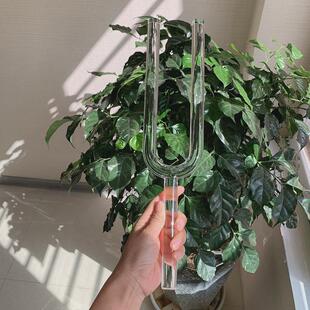 瑜伽音疗敲击乐器冥想释放压力磁场净化透明水晶音叉