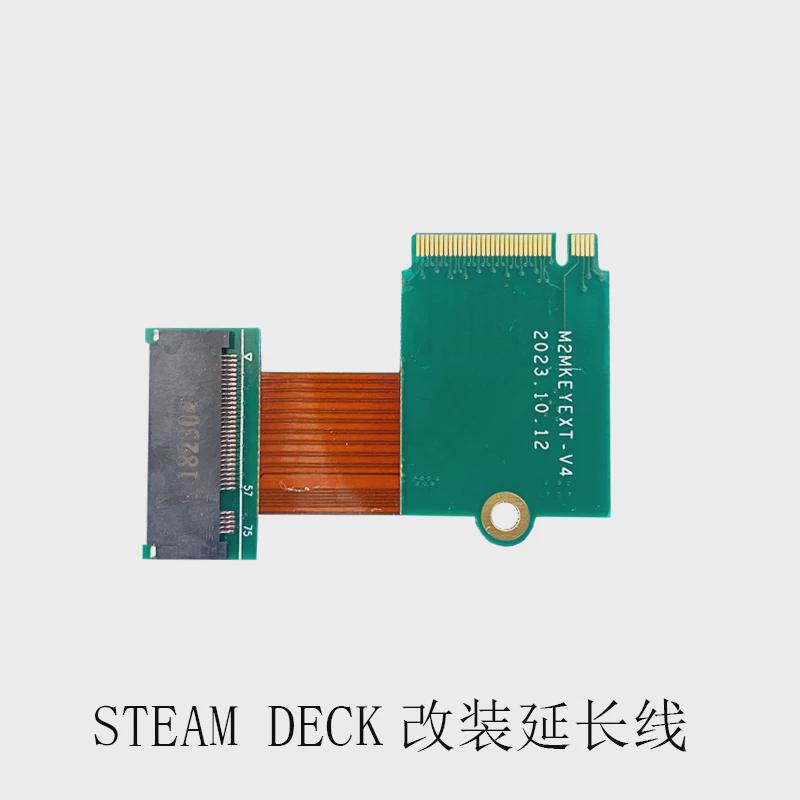 steamdeck改装延长线2230转2280steam掌机升级4T8T固态sn