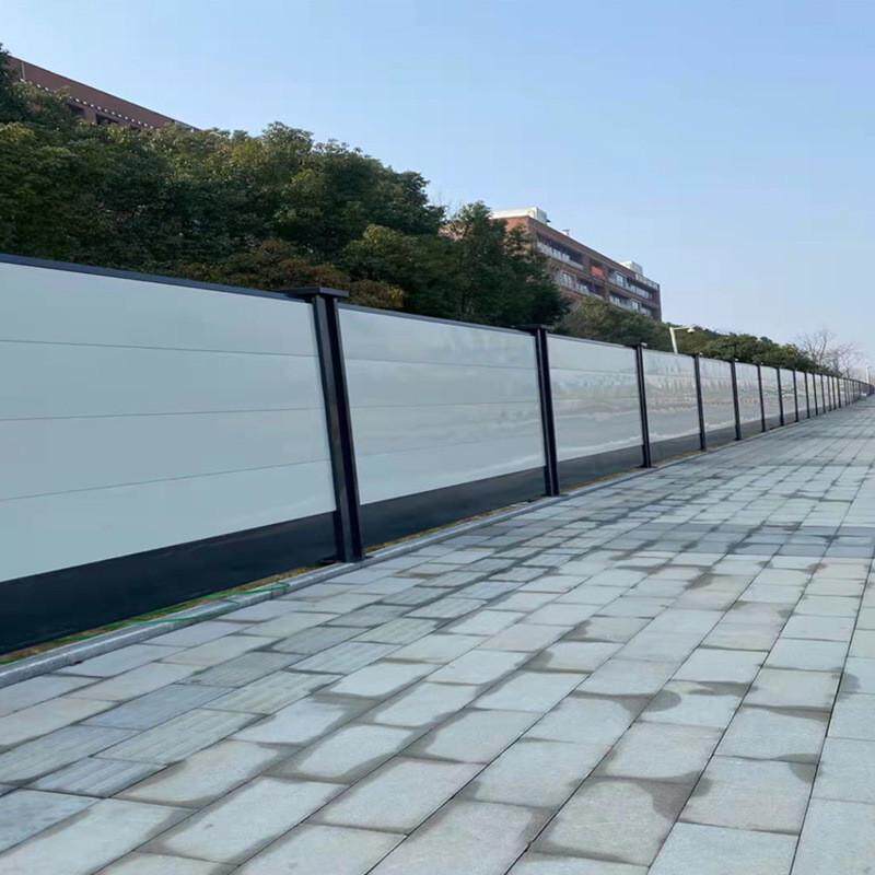 东莞厂家围挡施工围挡钢结构直供市政道路临时工地彩钢围挡广州
