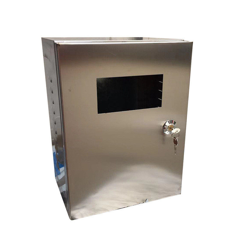 不锈钢明装配电箱户内挂墙式防水箱不锈钢明装控制开关箱基业箱,电子/电工,强电布线箱,淘宝优惠券,粉丝福利购,淘宝优惠卷