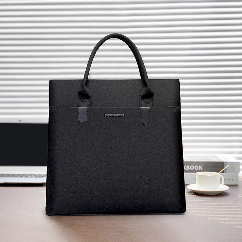 亿包晨公文包定制印字男士包文件包商务男士手提公文袋商务会议运