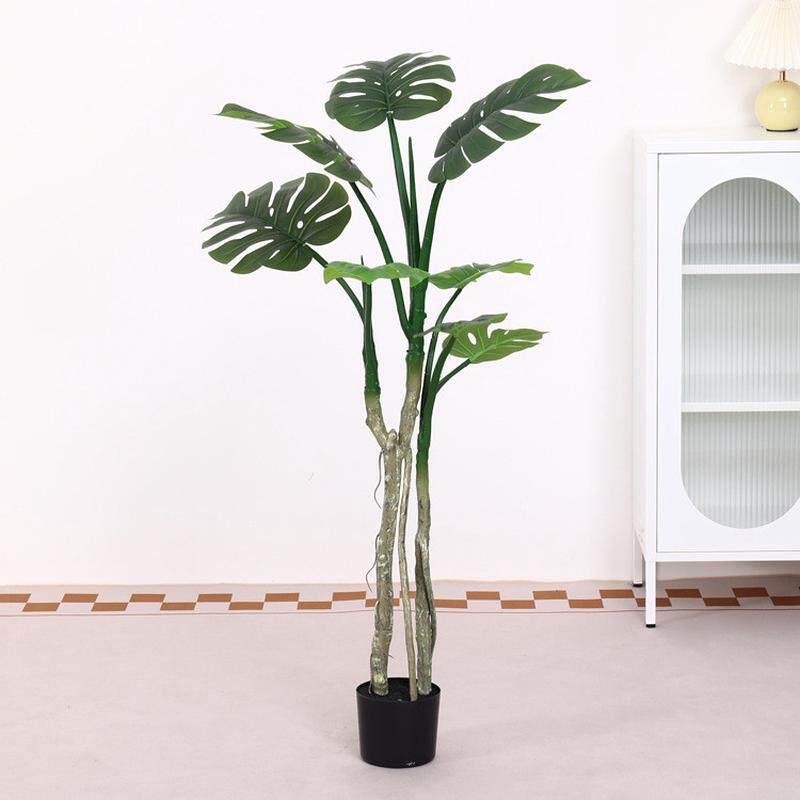 北欧风室内龟背竹植物假树仿生绿植盆栽仿真客厅装饰橱窗造景摆件,鲜花速递/花卉仿真/绿植园艺,仿真绿植,淘宝优惠券,粉丝福利购,淘宝优惠卷