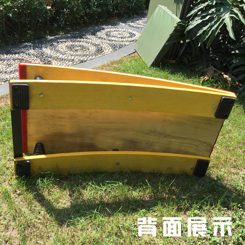 体操弹力助跳板室内田径运动器材木质防滑s型供应弹踏板厂家弹簧