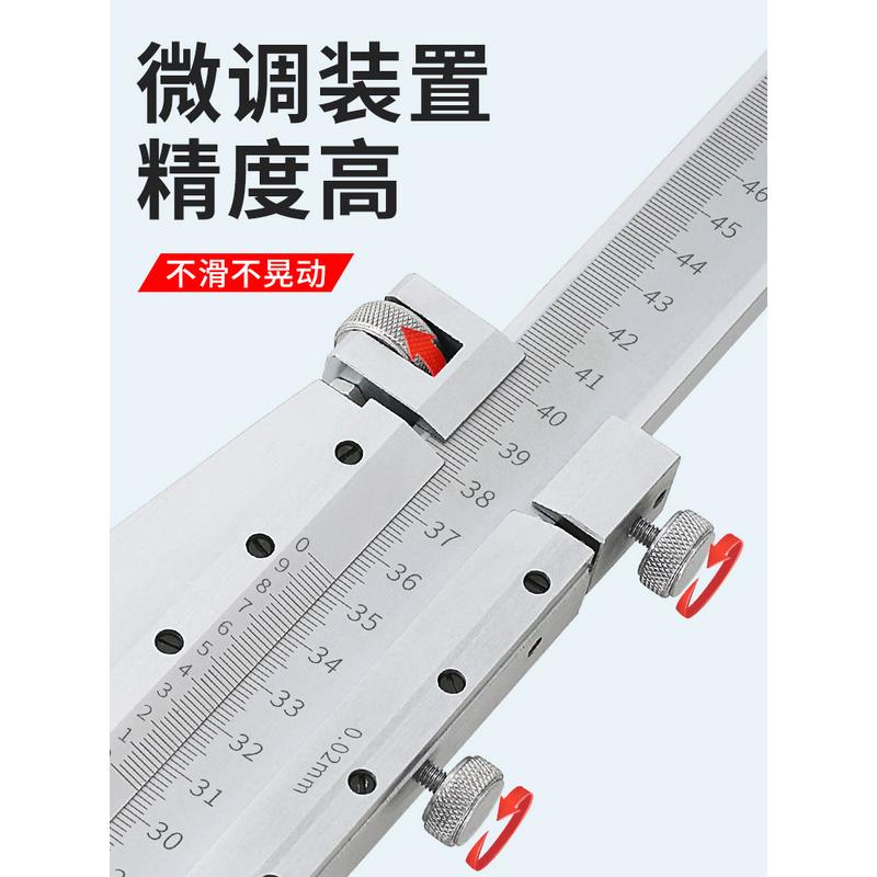 热销高度尺数显带表高度划线尺0-300mm测量仪画线游标卡尺量高度