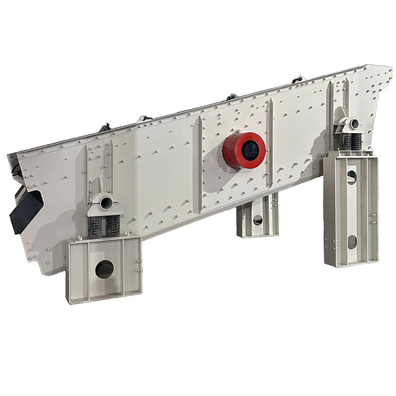 筛圆振矿用砂石矿石震动筛分机敞口式石料筛多层重型振动筛