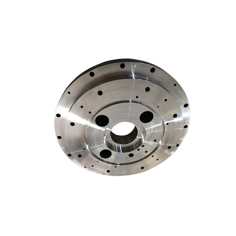 cnc车床加工不锈钢大件机械零件配件下齿片固定座精密车床加工