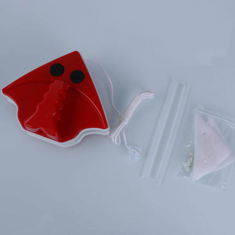 多贝洁擦窗器三角形超强磁擦玻璃器双面中空玻璃擦器18-30mm