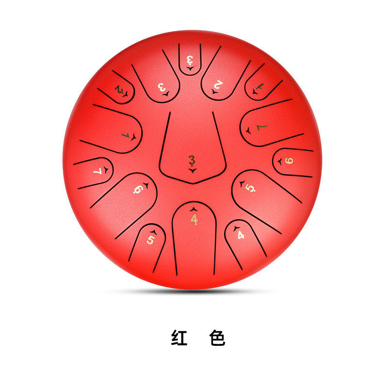 升级空灵鼓12寸15音款忘忧鼓钢舌鼓无忘忧鼓打击器乐色空鼓手碟