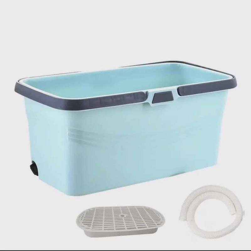 pk7j接水桶带下海绵44cm地拖桶大号加厚长方形洗拖把桶挤水桶排水