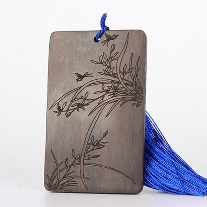 收纳古筝指甲板琵琶指甲胶布黑檀木板古筝指甲板义甲缠绕卡