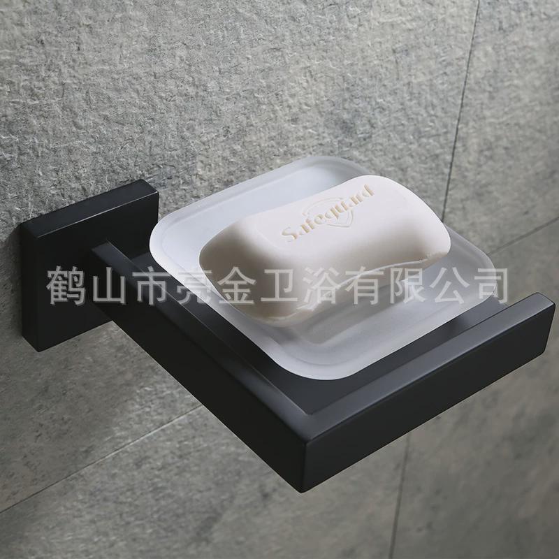 新款304不锈钢8011肥皂碟新颖浴室碟金香皂架拉丝托创意置物架